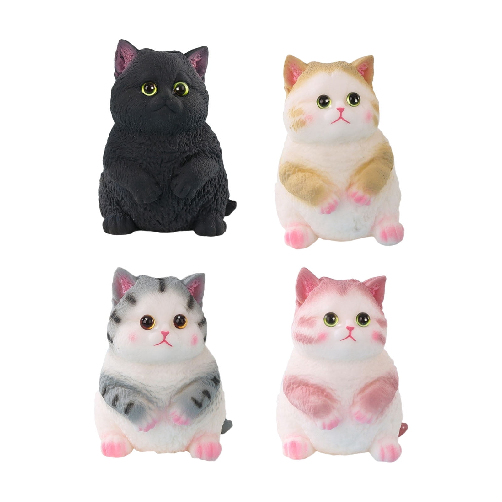 Vggrvlo Under 5 Sensory Fidget Toys Kawaii Cat Claw for Ki-ds Party Favors Stress Balls Soft Fidget Toys Pull Stretch Toys for Ki-ds