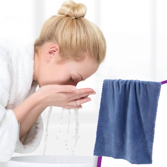 Vggrvlo Under 5 Towels Cotton Washcloths Highly Absorbent and Soft Feel Fingertip Towels Luxurious Soft H 14"X30"