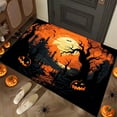 thumbnail image 1 of Vggrvlo Under5 Halloween Bath Rugs Mats for bathroom Non Slip Extra Soft Absorbent Chenille Floor Mats Rubber Backing Quick Dry Bathroom Rugs Halloween Decor, 1 of 6