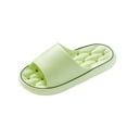 thumbnail image 1 of Vhkiploz Plus Size Cloud Slippers for Women Men Grid Embossed Platform Summer House Slides for Bathroom Beach Open Toe Soft Slippers for Indoor Outdoor, 1 of 6