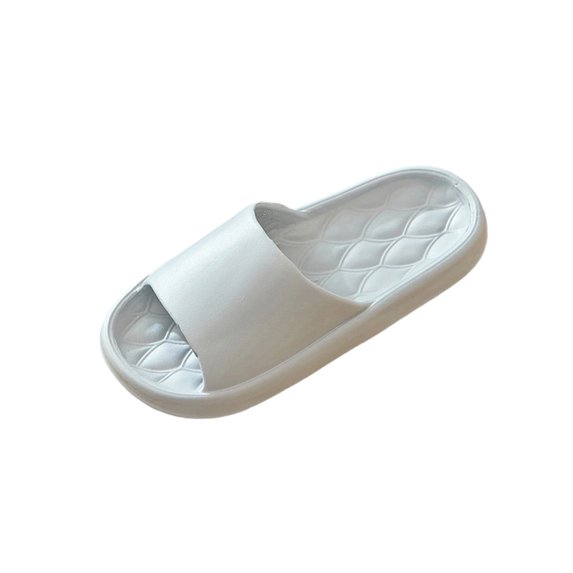 Vhkiploz Unisex House Shoes for Womens Mens Soft Open Toe Platform Slippers for Home Shower Pool Plus Size Bedroom Summer Slipper for Indoor Outdoor