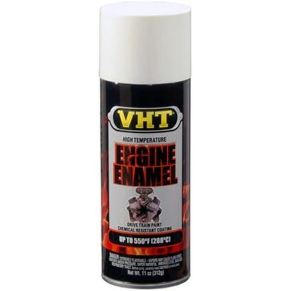 Vht SP129 Engine Enamel Gloss White Can - 11 Oz.