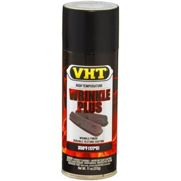Vht SP201 Wrinkle Plus - Textured Black Coating Can- 11 Oz.