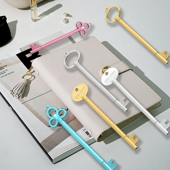 ViHome School & Office SuppliesKey Styling Pen Vintage Key Retro Style Shaped Pen Stationery Water Pen Cute Learning Supplies 5ml on Clearance!