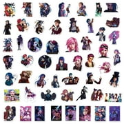 ViLaViDe 50Pcs Of Stickers Pack For Water Bottle Cup Laptop Guitar Car Motorcycle Skateboard Luggage Box Vinyl JHSL, Dark Blue