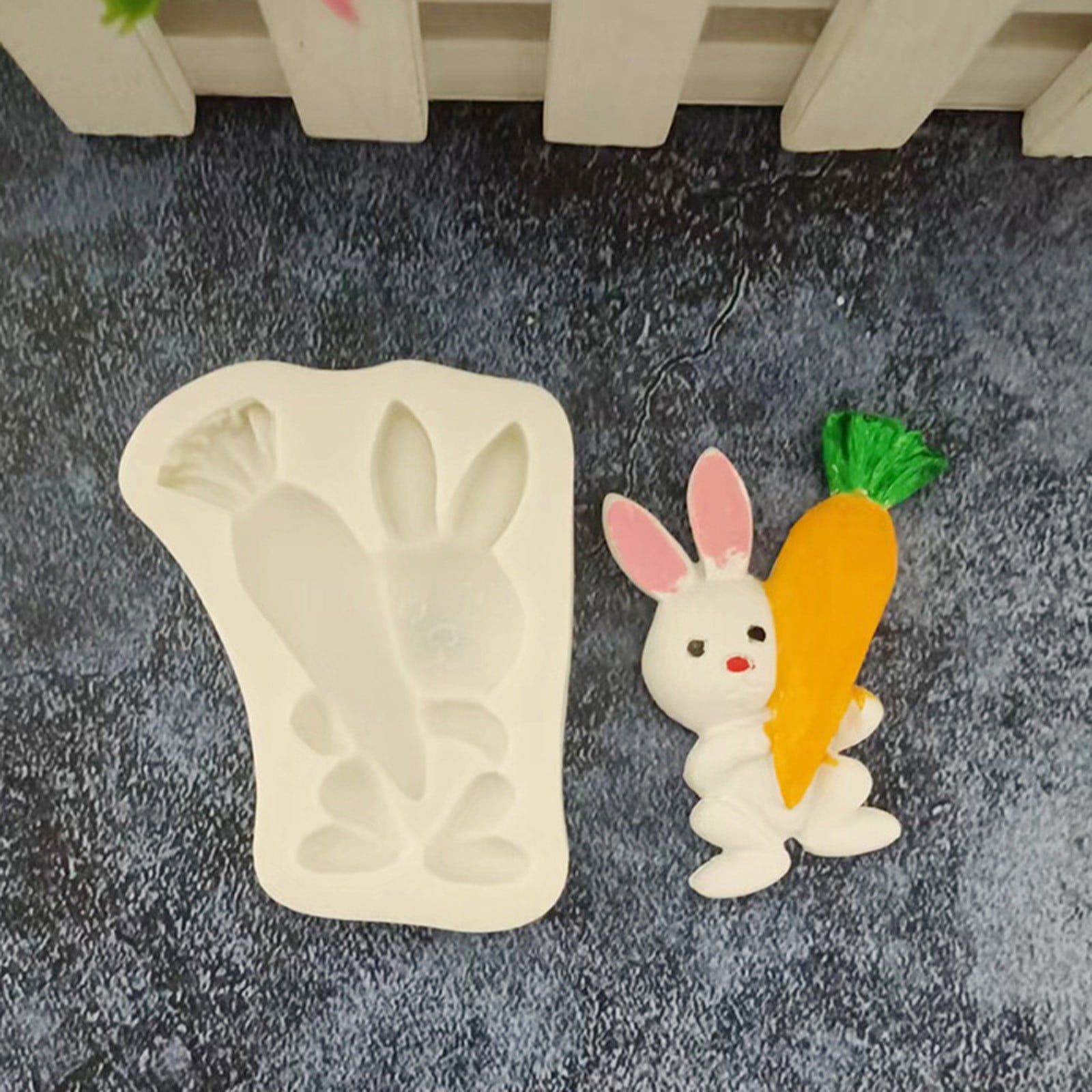 ViLaViDe Resurrection Rabbit Eggs Silicone Diy Chocolate Cake Baking