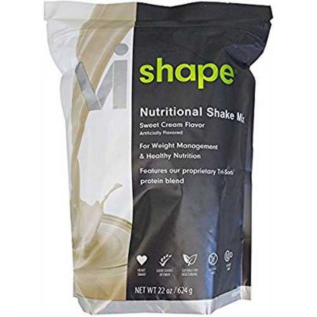 ViSalus VIShape Nutritional Shake Mix Sweet Cream Flavor 22oz [1 Bag