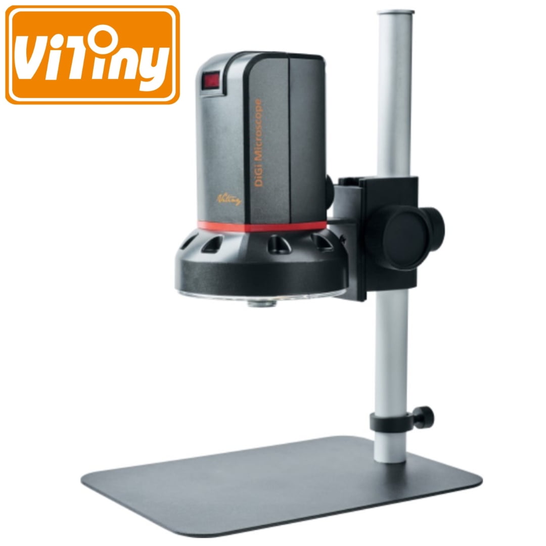 ViTiny UM10 HDMI/USB Autofocus Long Working Distance Digital Microscope with 2MP Resolution 13x to 500x Magnification and SD Card