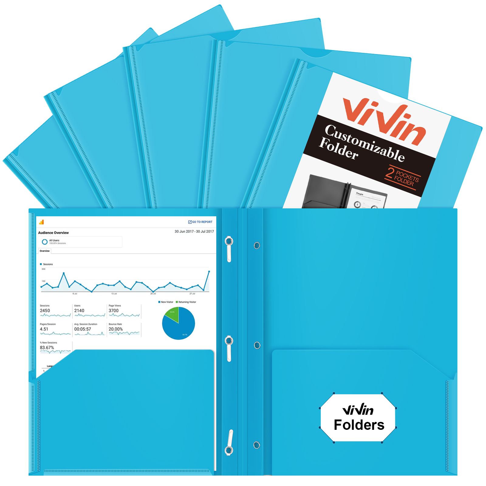 Plastic Folders Better Office Products 2-Pocket Poly Folders With ...