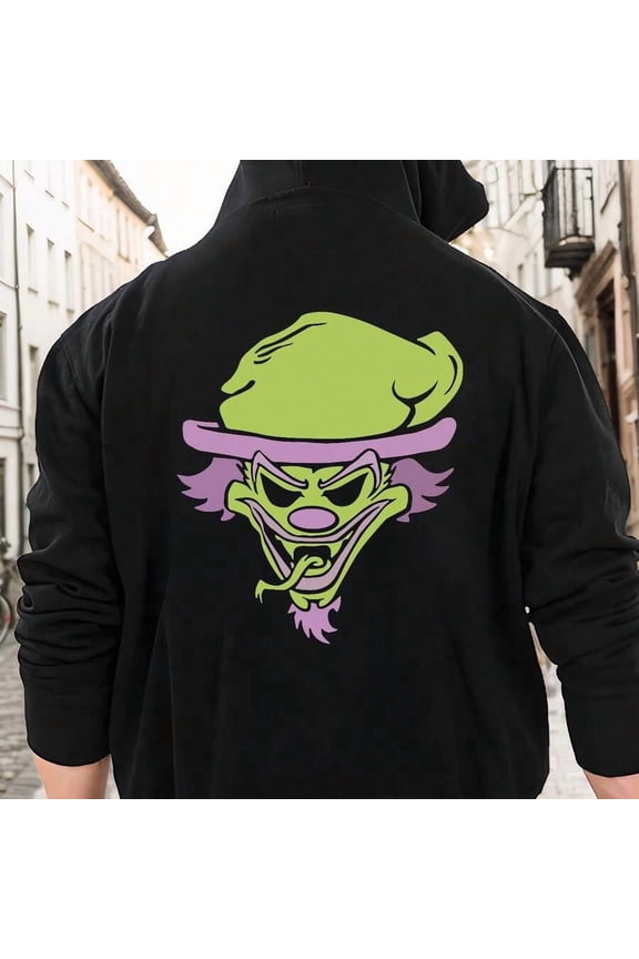 ViVintage 90s INSANE-CLOWN-POSSEe Riddle Box Band Concert XXL RARE Versatile And Simple Street Fashion Hoodies