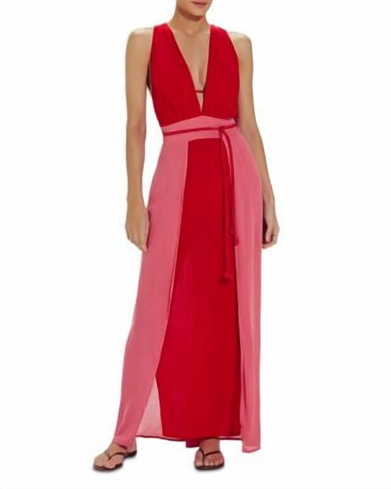 knee length dresses for ladies Vix: Lily Long Dress (VH252072)  Swimwear World