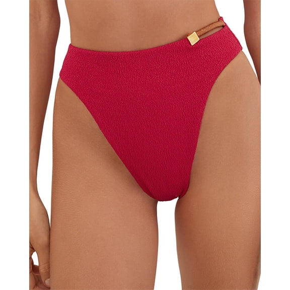ViX womens Firenze Aika Gigi Hot Pant, s, Red