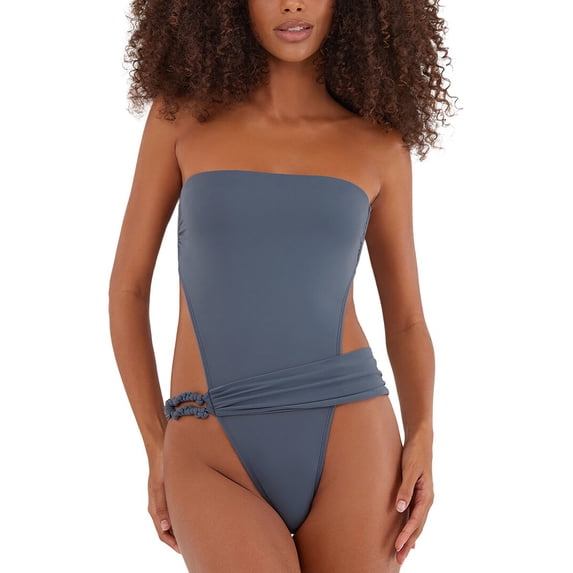 ViX womens Holly Brazilian One-Piece, l, Blue