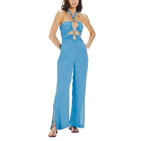 ViX womens  Solid Luana Detail Jumpsuit, 2