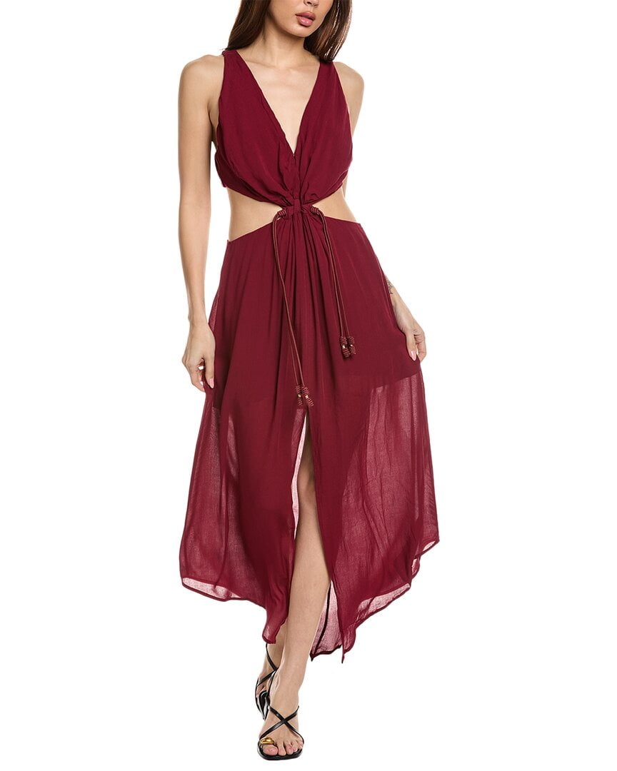 knee length dresses for ladies Vix: Alissa Detail Long Dress (VR252080) – Swimwear World main image 0