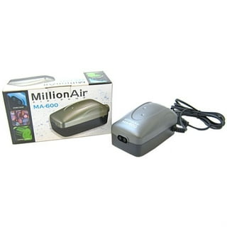 hygger Adjustable Aquarium Air Pump with 2 Air Outlets for up to 600 Gallon  Tanks - Hygger Wholesale