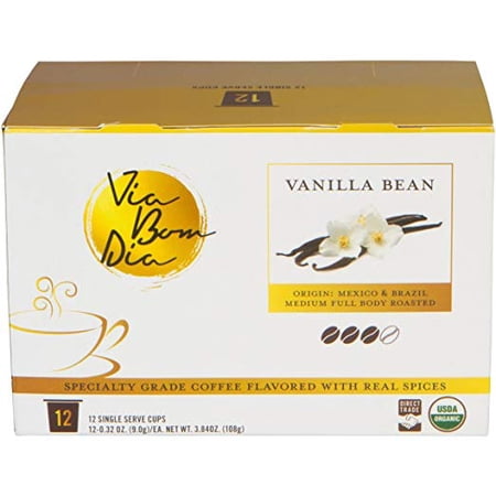 Via Bom Dia 12-Pack Vanilla Bean Coffee K-Cups