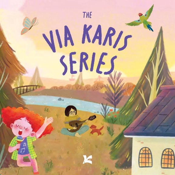 Via Karis The Via Karis Series Boxset: Five Board Books for Faith-Forming Families, (Hardcover)