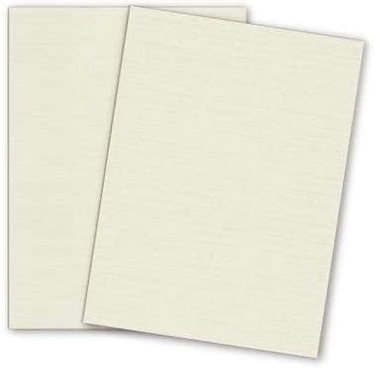 Via Paper Via Natural 8-1/2-x-11 Linen Cardstock Paper 250-pk - 216 GSM (80lb ...