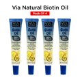 thumbnail image 1 of Via Natural Biotin Oil 99% Natural Moisturizing Oil for Hair, Scalp & Body - 1.5 Fl. Oz ( 4 Pack ), 1 of 5
