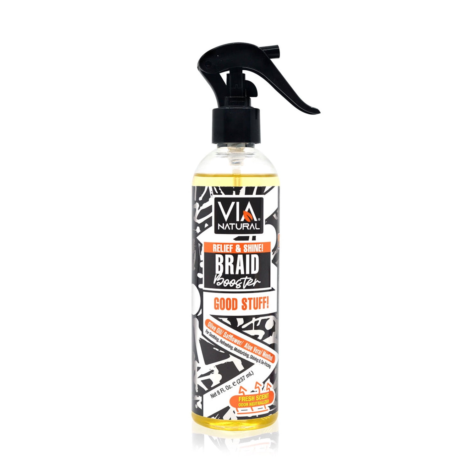 VIA NATURAL Relief & Shine Braid Booster (8oz) VIA NATURAL Relief & Shine Braid Booster (8oz)