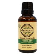 Via Natural Rosemary Essential Oil for Aromatherapy 1 Oz., Pack of 1