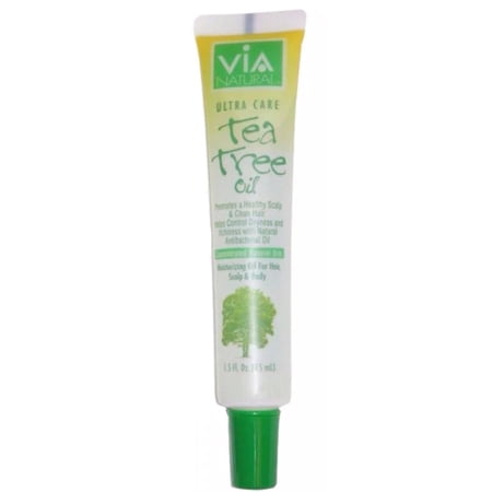 Via Natural Tea Tree Oil 1.5oz Pack of 3