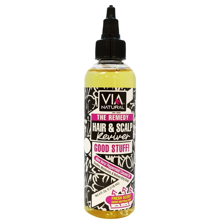 VIA NATURAL The Remedy Hair & Scalp Reviver (4oz) VIA NATURAL The Remedy Hair & Scalp Reviver (4oz)