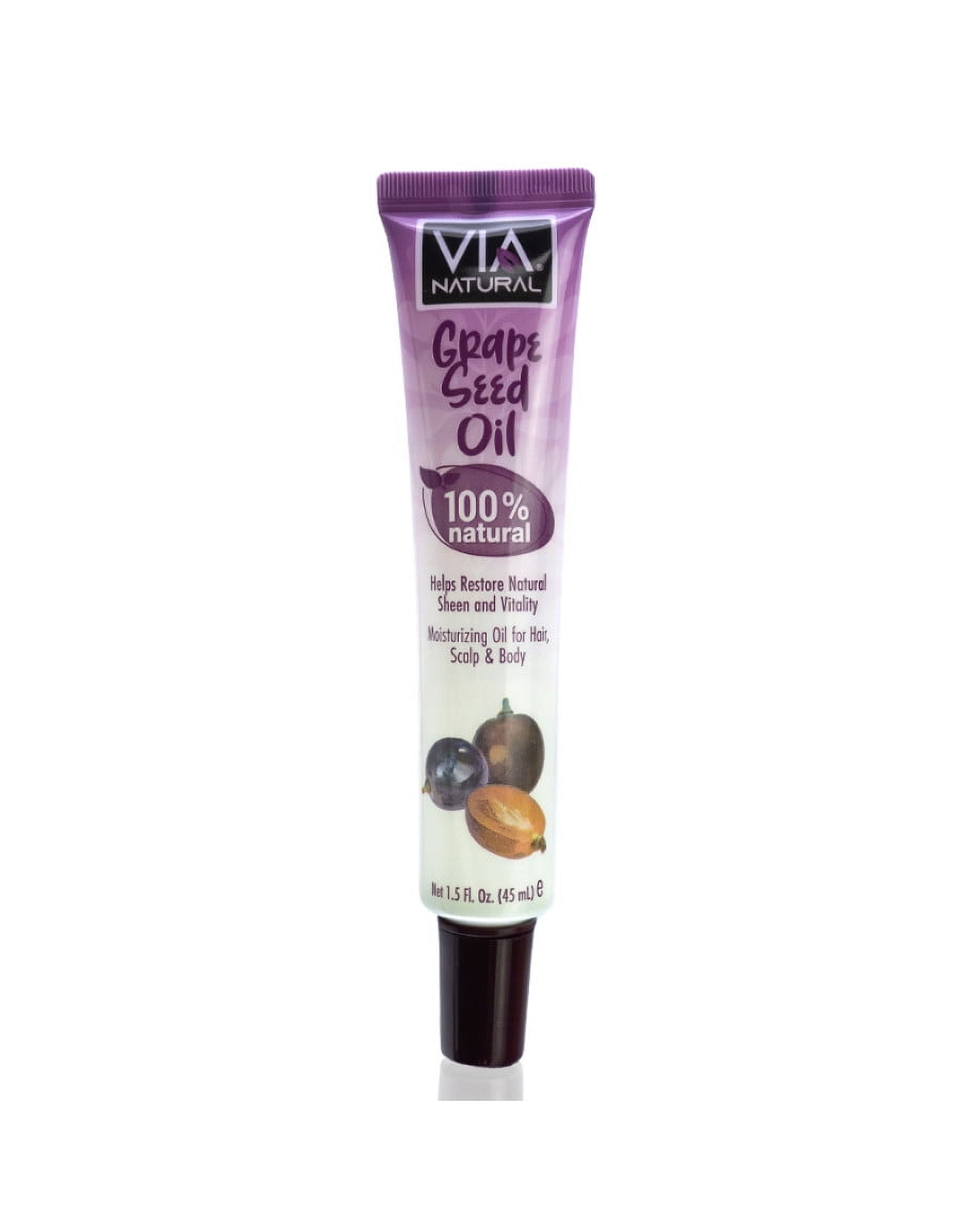 豪華ラッピング無料 Via for Oil Moisturizing Oil Seed Grape Care Ultra Natural 絵本・児童書