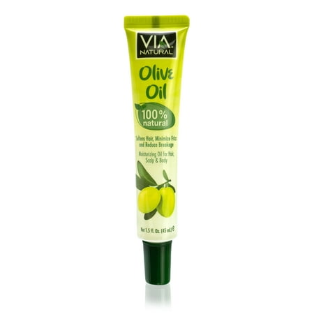 Via Natural Ultra Care Olive Oil, 1.5 fl oz Aid the Hair & Scalp