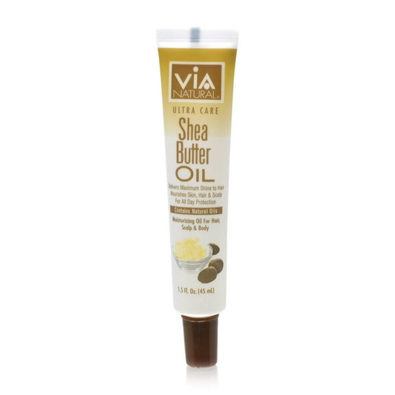 Via Natural Ultra Care Shea Butter Oil 1.5 Oz