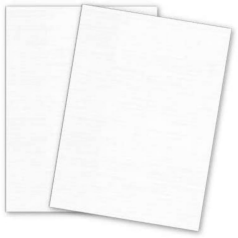 Via Pure White 8-1/2-x-11 Linen Cardstock Paper 200-pk - 270 GSM (100lb  Cover) PaperPapers Letter Size Card Stock Paper - Business, Card Making,  Designers, Professional and DIY Projects 