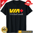 thumbnail image 1 of Via Rail Canada Logo Railway Company Funny T shirt S-5XL, ULTRA LIMITED-TH69089, 1 of 2