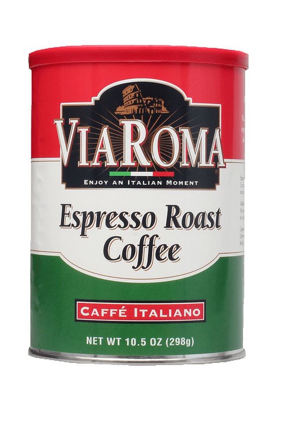Italian Espresso Dark Roast Ground Coffee Can - 10.5 Oz