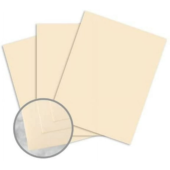 Via Smooth Ivory Paper - 8 1/2 x 11 in 24 lb Writing Smooth 30% Recycled Watermarked 500 per Ream