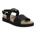 thumbnail image 1 of Via Spiga | Davi Platform Sandals | Black | Size 8.5, 1 of 8