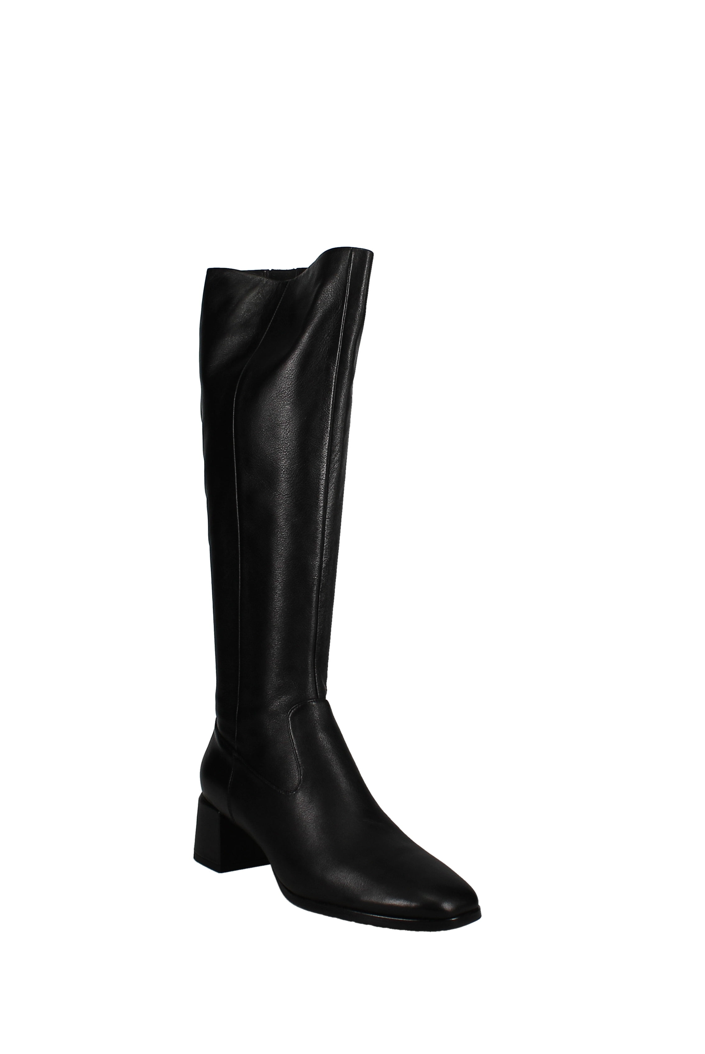 Hot Leathers BTL1007 Ladies Black Knee High Wild Roses Leather