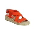 thumbnail image 1 of Via Spiga Womens V-Gia Leather Strappy Espadrilles, 1 of 5