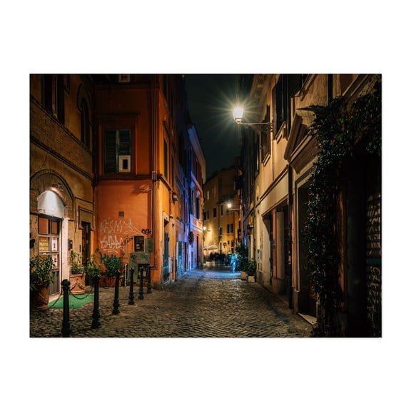Via della Pelliccia - Rome Lazio Italy Photography Unframed Wall Art Print 5 x 7 inches
