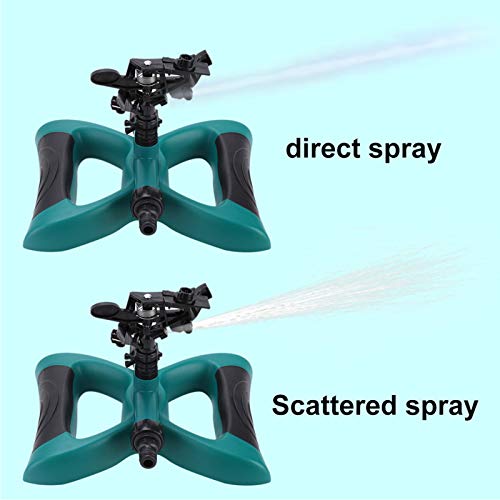 ViaGasaFamido Lawn Sprinkler Automatic Rotary Sprinkler 360° Rotating ...
