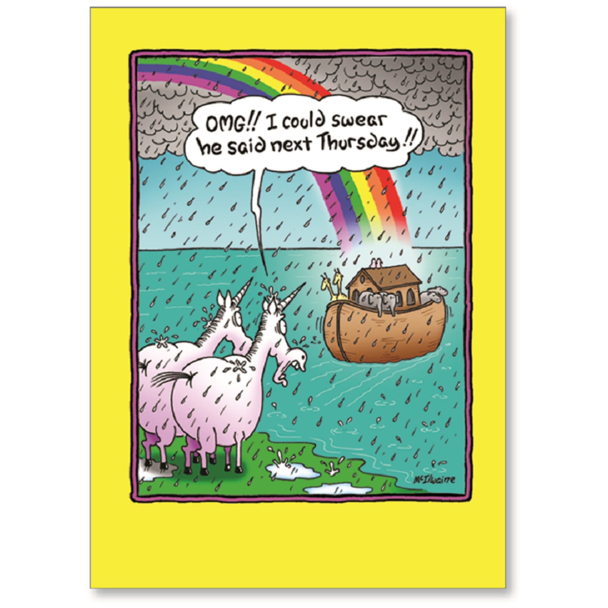 Viabella Belated Birthday Card, A42, 5" x 7", Multicolor