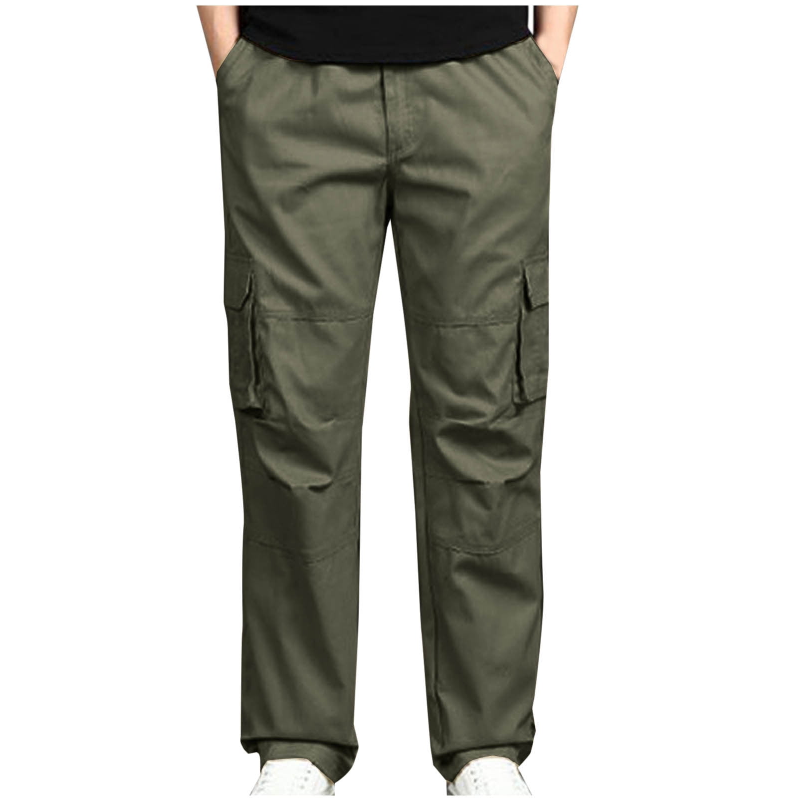 Free Assembly Men's Woven Cargo Joggers - Walmart.com