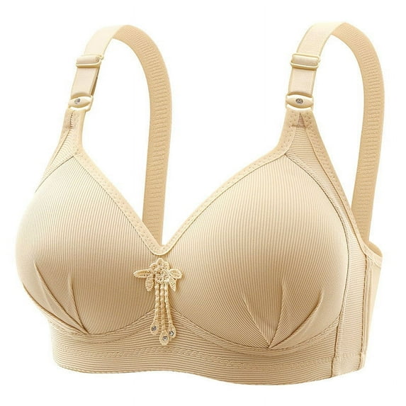 Viadha Front Closure Bras for Women Women's Plus-Size Thin Comfortable Breathable Bra Cover