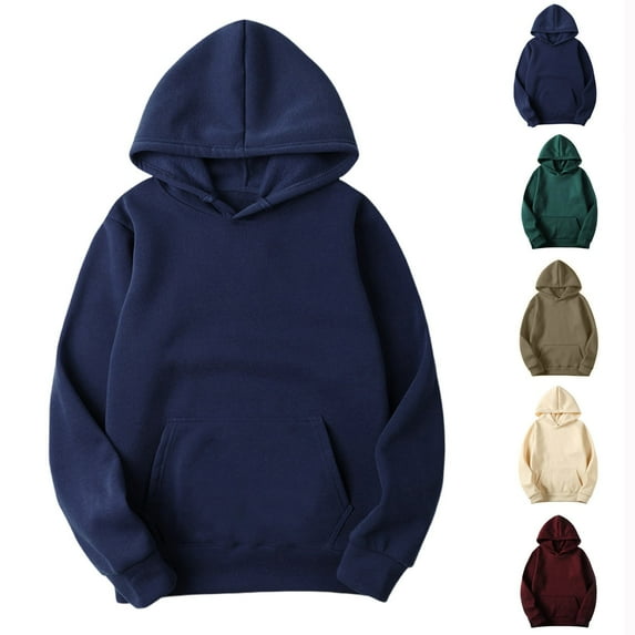 Viadha Womens Casual Hoodies Crew Neck Long Sleeve Sweatshirts Lightweight Pullover Tops with Pocket