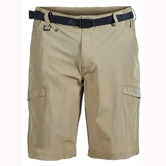Viadha Men's Hiking Cargo Shorts Quick Dry Lightweight Summer Travel Shorts with Zipper Pockets for Camping Fishing Golf(Khaki,XL)