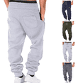 thumbnail image 1 of Viadha Mens Sweatpants Cotton Joggers Sweat Pants Cinched-Bottom Outdoor Running Pants Elastic Waist Drawstring Workout Casual Sweatpants Trousers with Pockets, 1 of 6