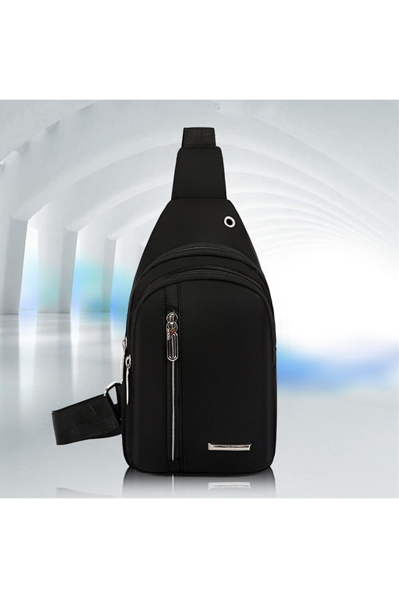 Strap Bag Crossbody Backpack Men Ladies Strap Backpack Hiking Backpack Multipurpose Messenger Chest Bag