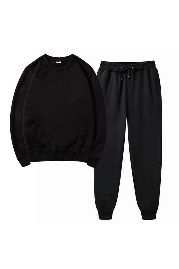 Track Suits for Women Set Women Sports Sweat Set Sweatsuit Fleece 2 Piece Joggers Tracksuit Outfits Crop Sweatshirt Sweatpants Sets