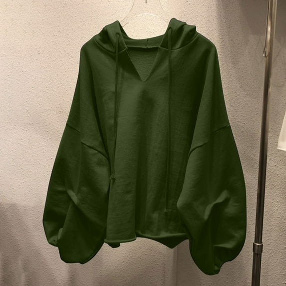 Viadha Wifey Sweatshirt Fashion Casual Long Sleeve Ladies Sweatshirts with Hood Solid Tops Women Long Sleeve Tops