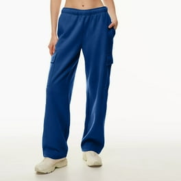 Riforla Pants High Elastic Buckles Jogger Crotch Long Wasit